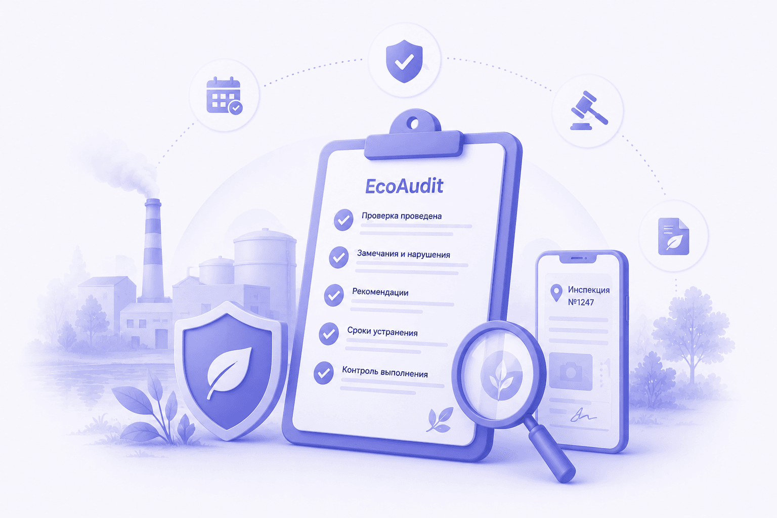 EcoAudit: цифровое отслеживание экологических инспекций